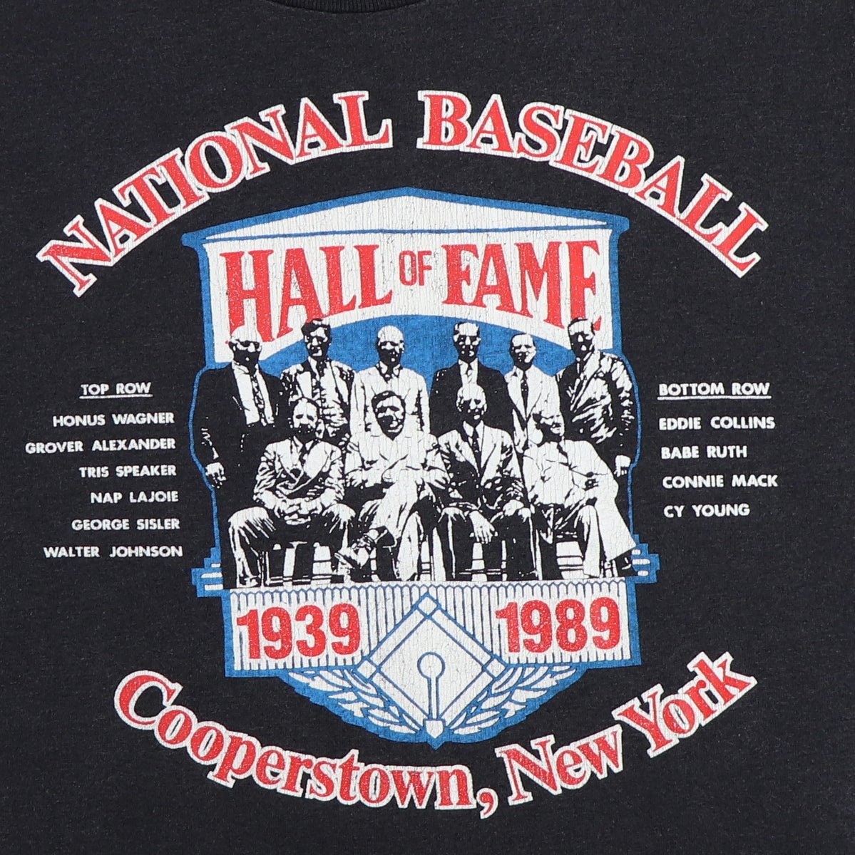1989 National Baseball Hall Of Fame Cooperstown Shirt