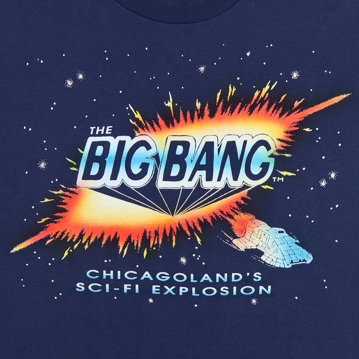 1990s The Big Bang Chicago Science Explosion Shirt