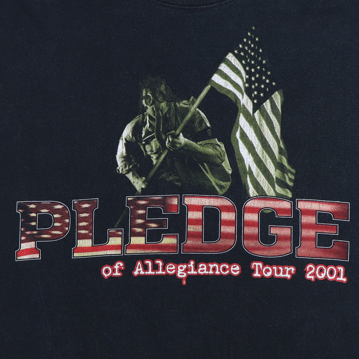 2001 Pledge Of Allegiance Tour Shirt