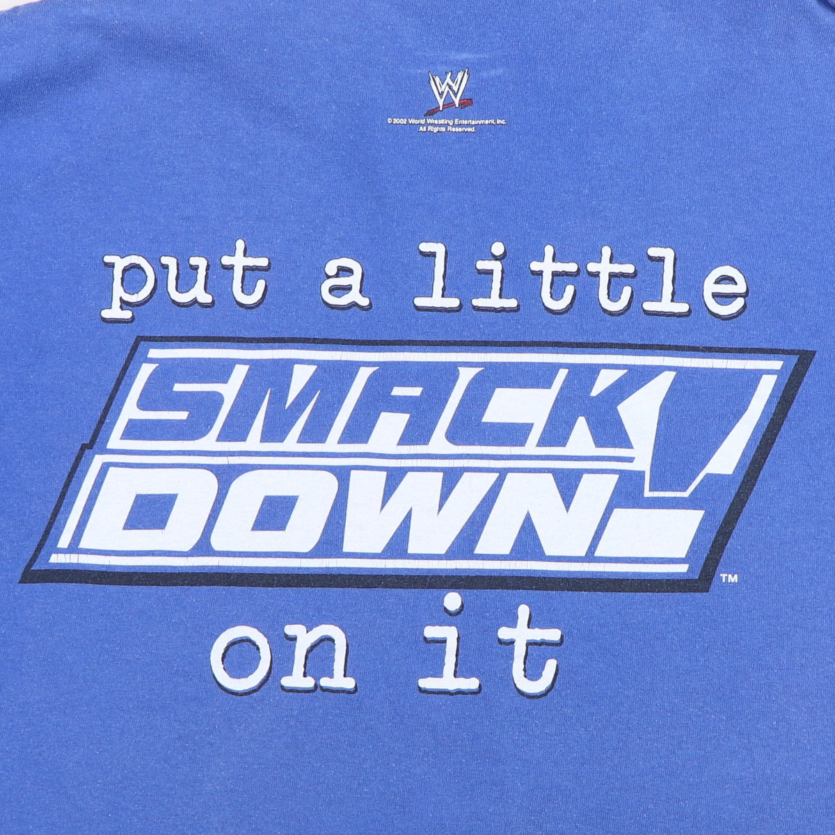2002 WWE Smackdown Crew Shirt