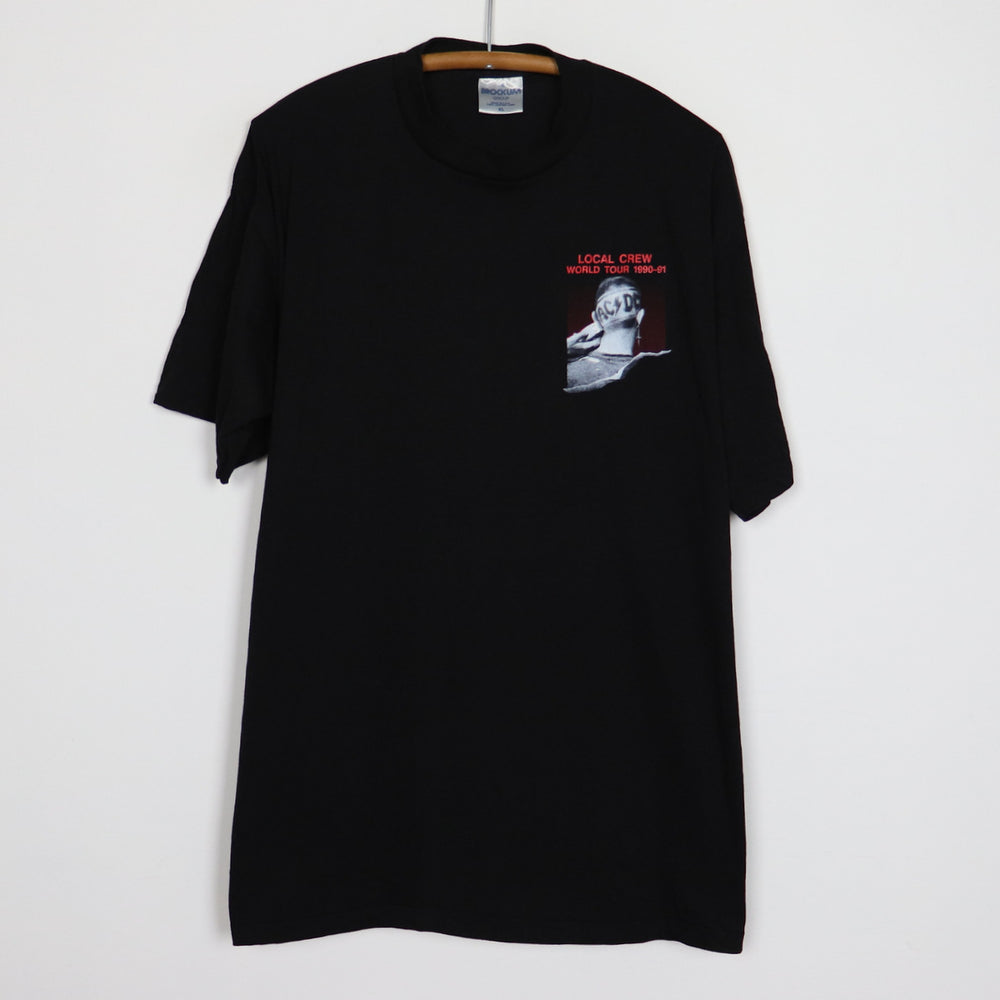 1991 ACDC Razor's Edge Local Crew World Tour Shirt