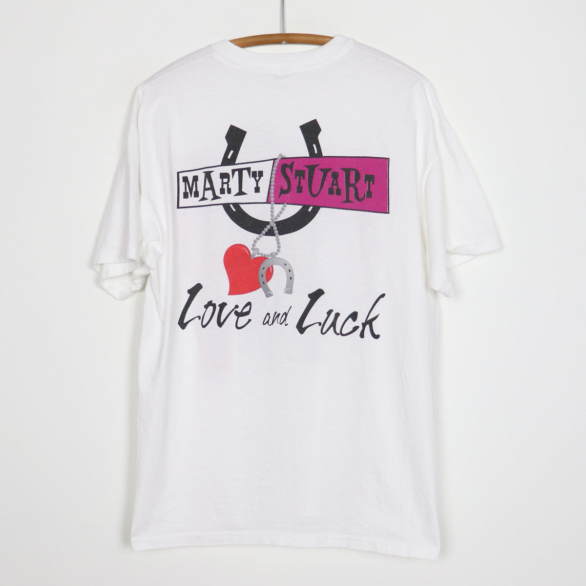 1994 Marty Stuart Love And Luck Shirt