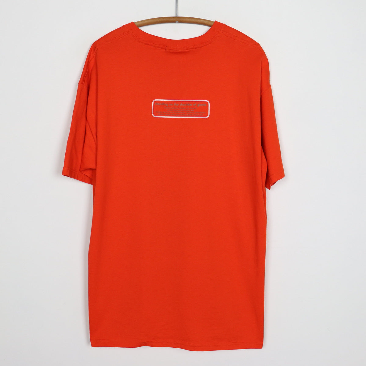 2000 Oasis Standing On The Shoulders Of Giants Tour Shirt