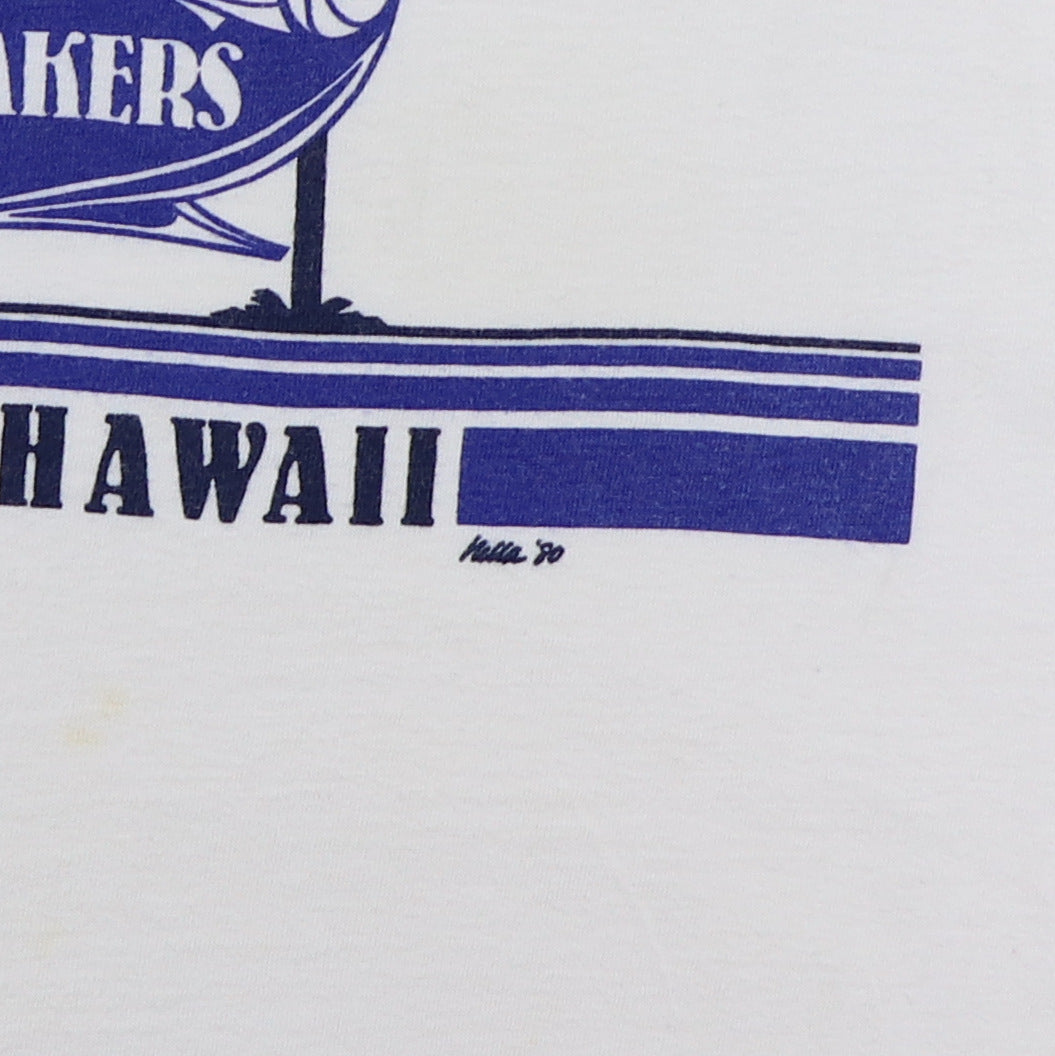 1980 Tom Petty And The Heartbreakers Honolulu Concert Shirt