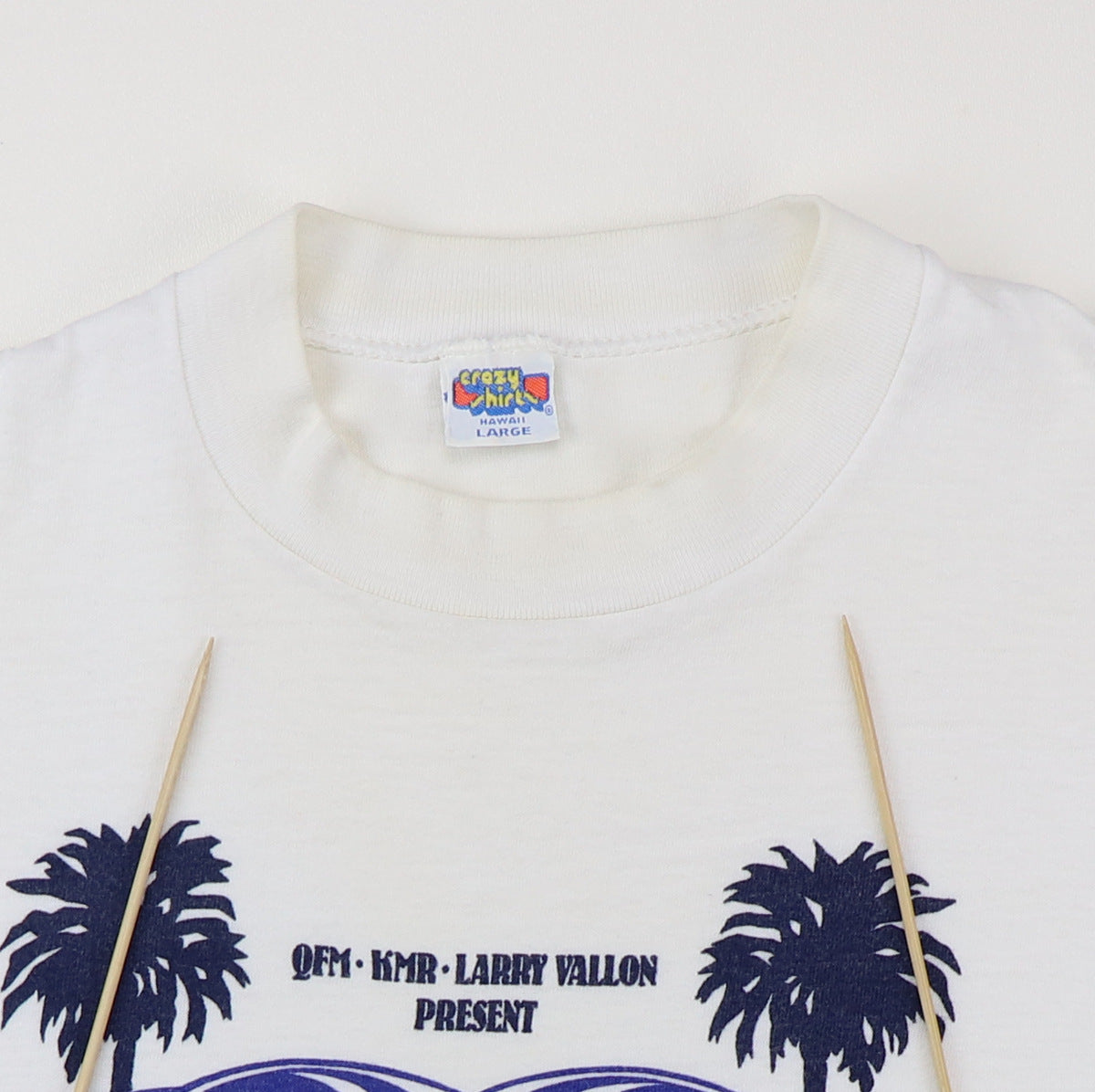 1980 Tom Petty And The Heartbreakers Honolulu Concert Shirt