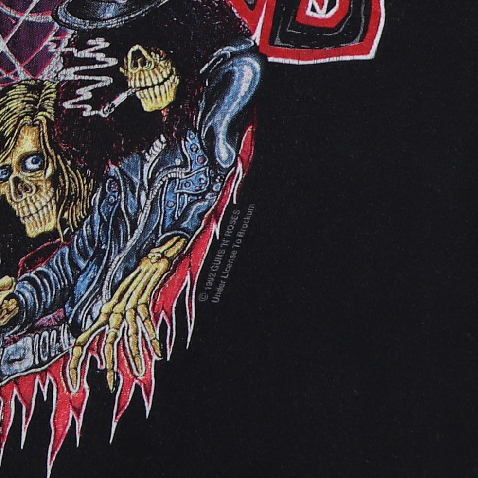 1991 Guns N Roses Use Your Illusion Tour Shirt
