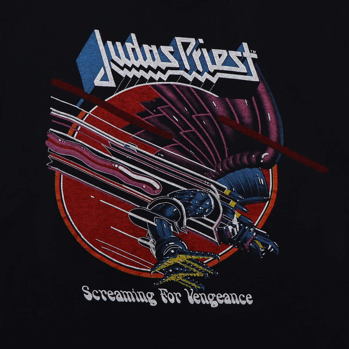 1982 Judas Priest Screaming For Vengeance World Tour Shirt