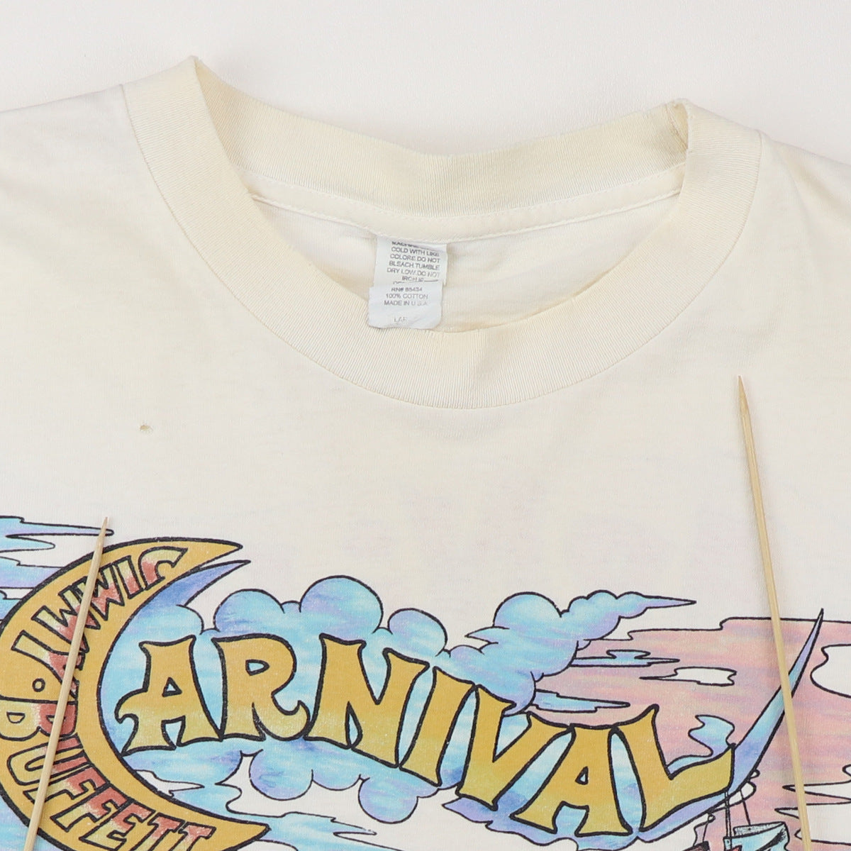 1996 Jimmy Buffett Carnival Tour Long Sleeve Shirt