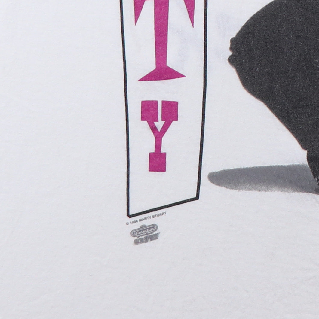 1994 Marty Stuart Love And Luck Shirt