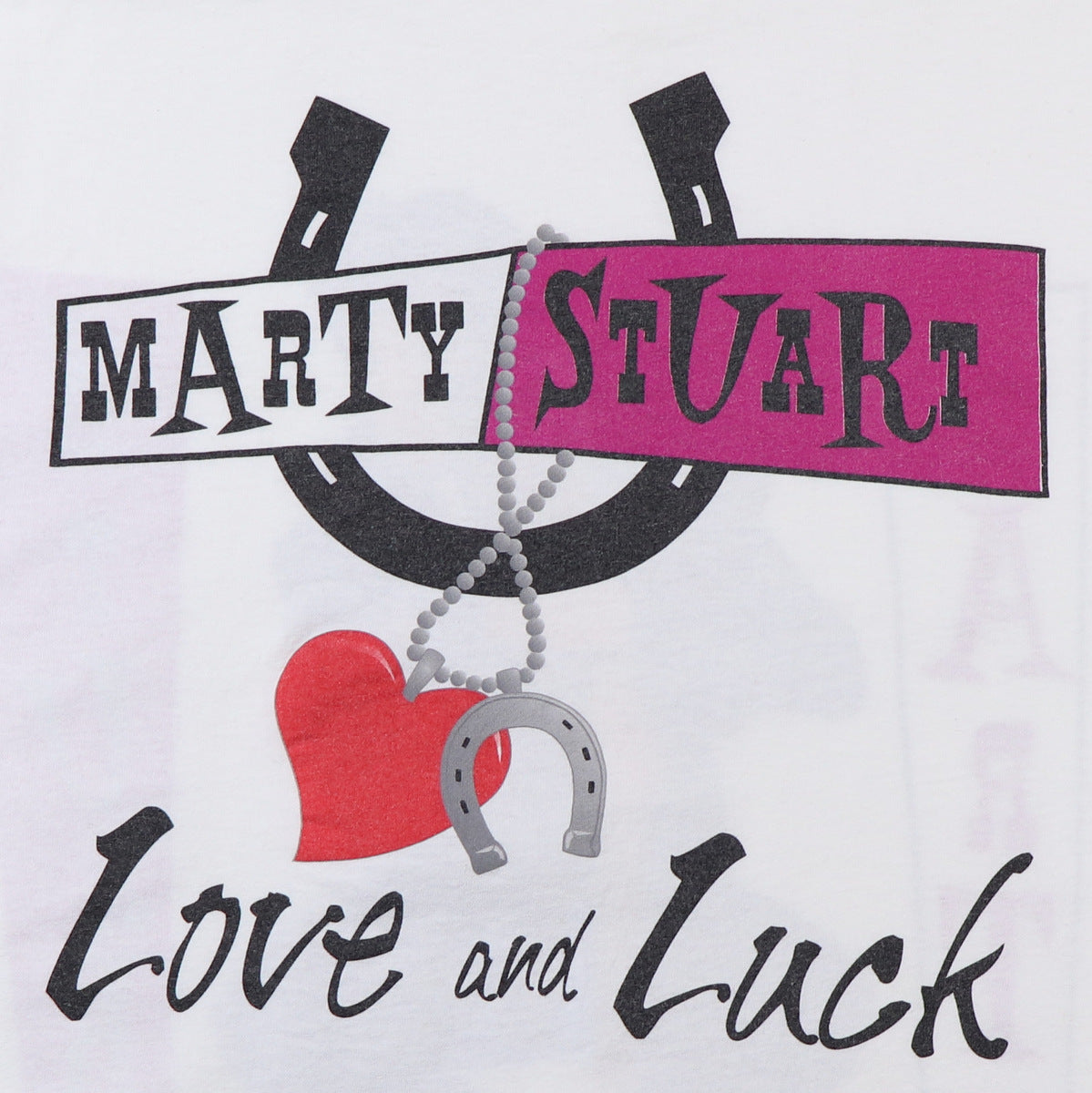 1994 Marty Stuart Love And Luck Shirt