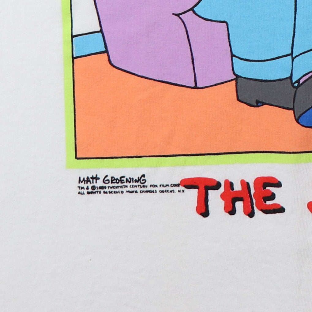 1989 The Simpsons Family Bonding Shirt