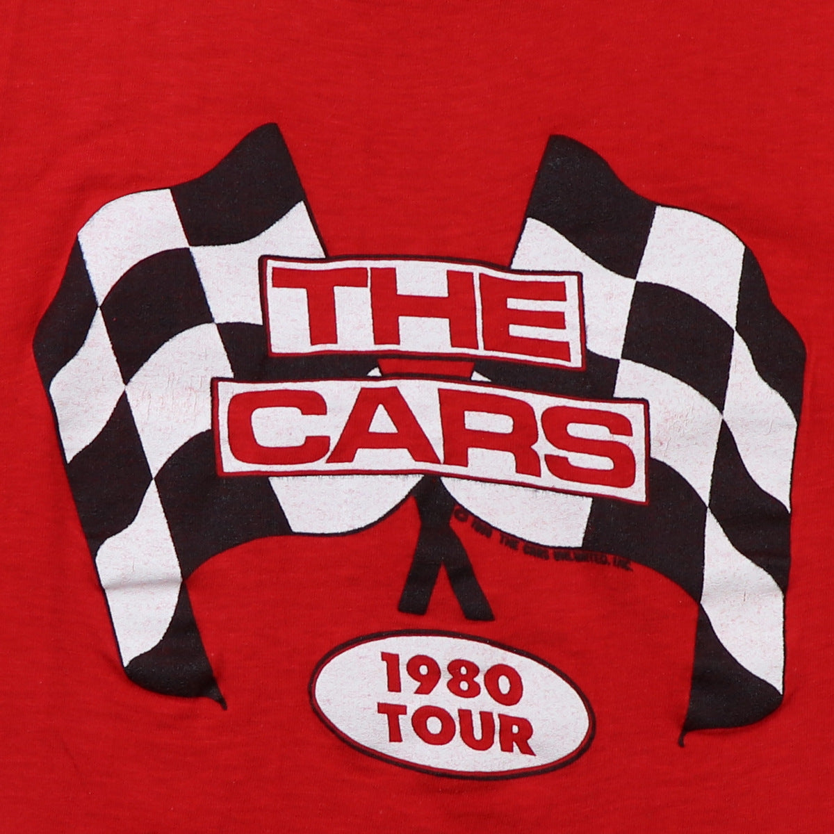 1980 The Cars Tour Shirt