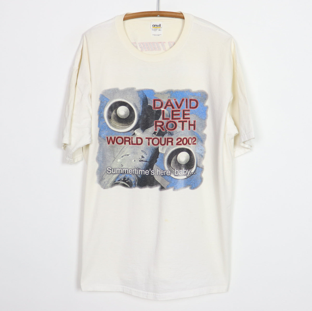 2002 David Lee Roth World Tour Shirt