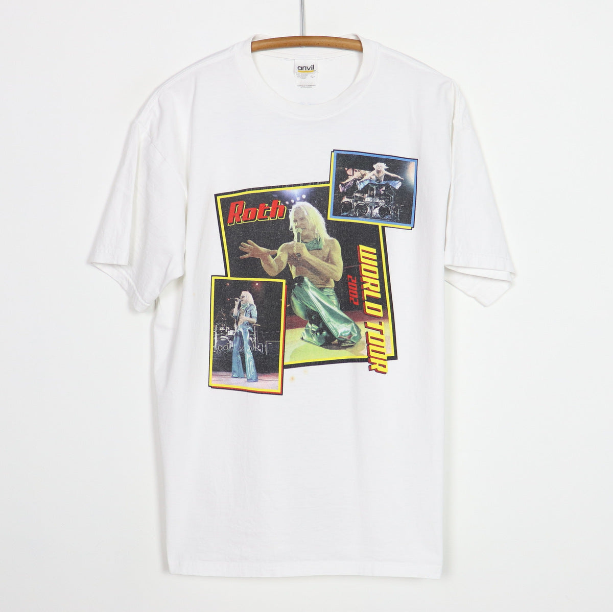 2002 David Lee Roth World Tour Shirt | Authentic Vintage Tee