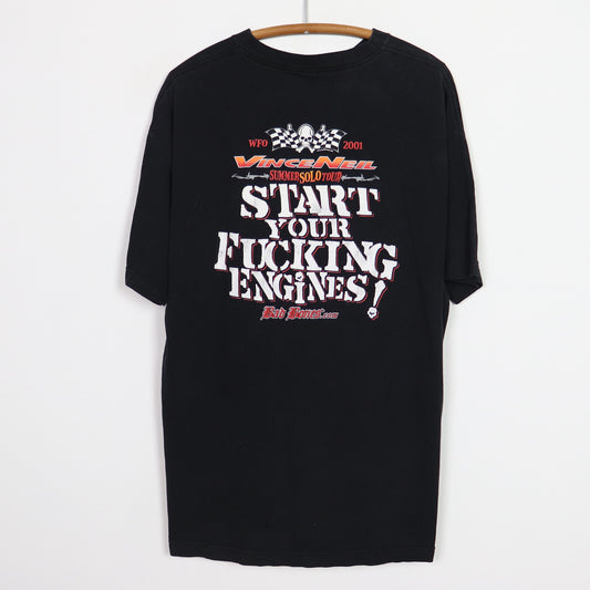 2001 Vince Neil Summer Solo Tour Shirt