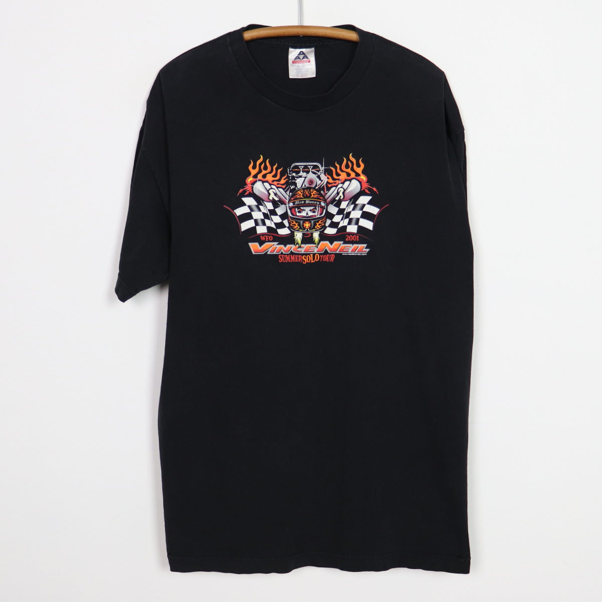 2001 Vince Neil Summer Solo Tour Shirt | Authentic Vintage Tee