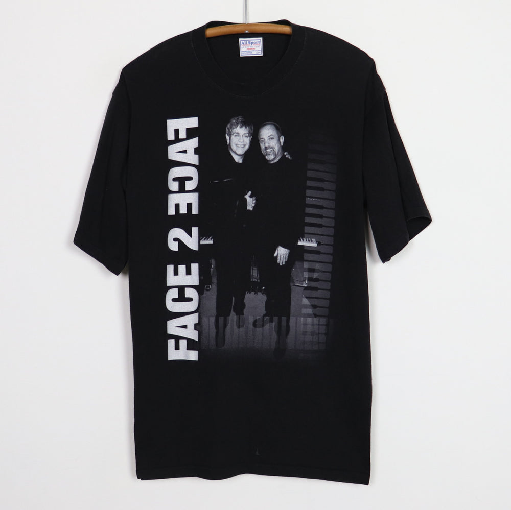 2002 Billy Joel Elton John Face To Face Tour Shirt