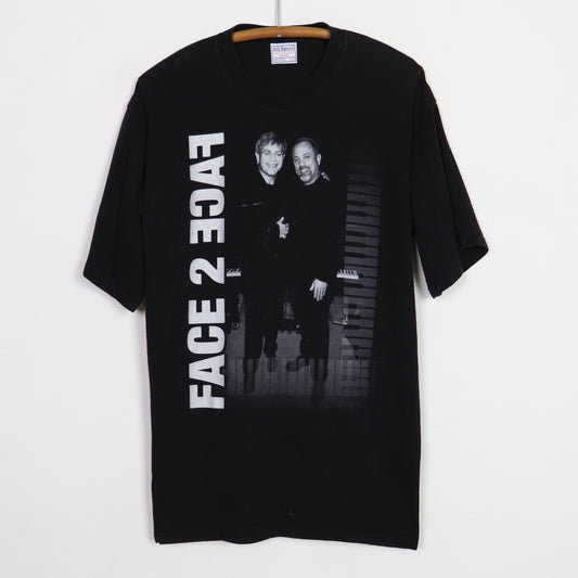 2002 Billy Joel Elton John Face To Face Tour Shirt