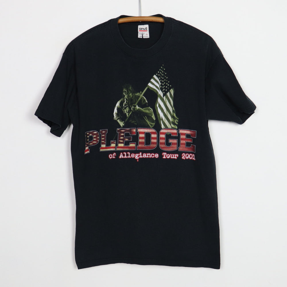 2001 Pledge Of Allegiance Tour Shirt