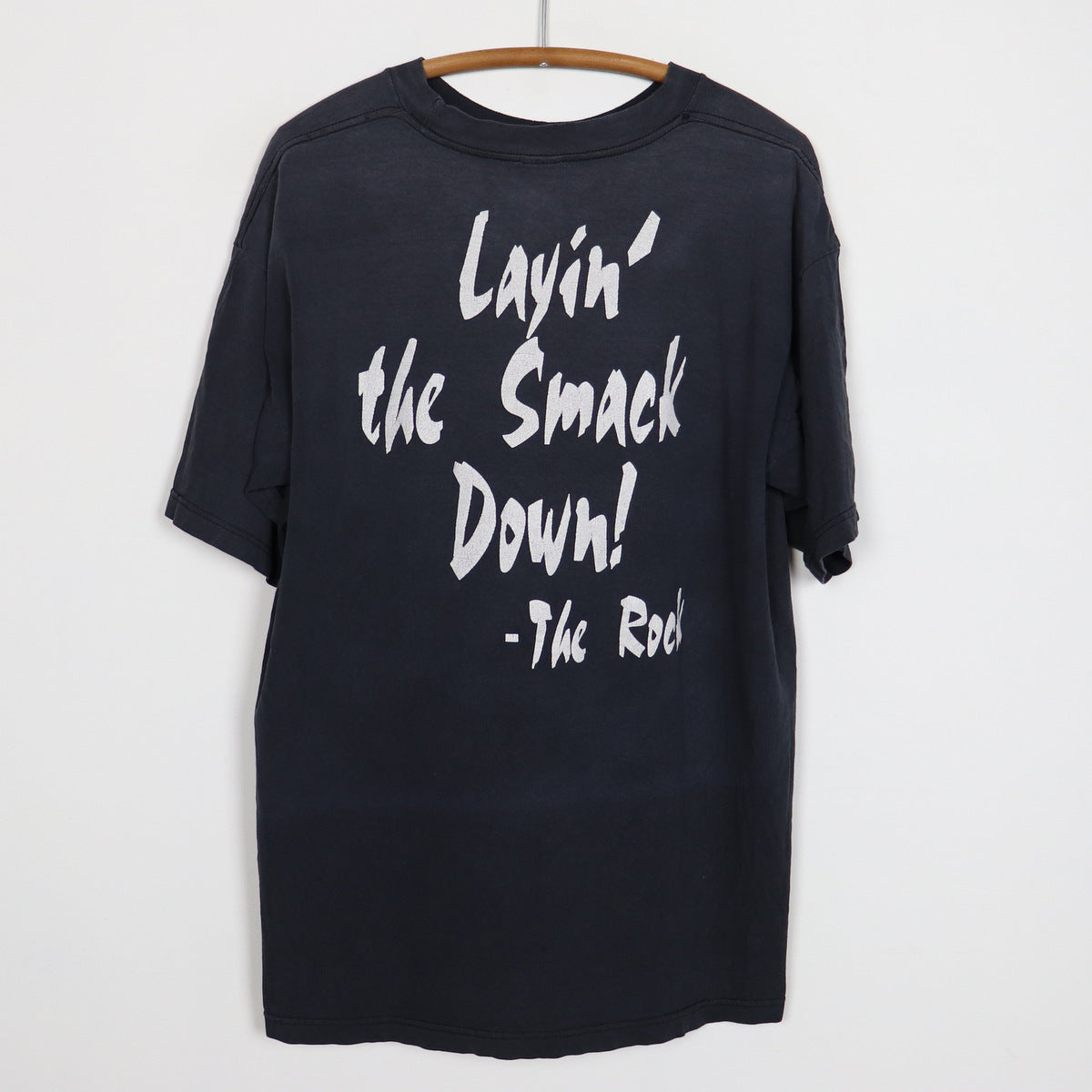 1998 The Rock Layin' The Smack Down WWF Shirt