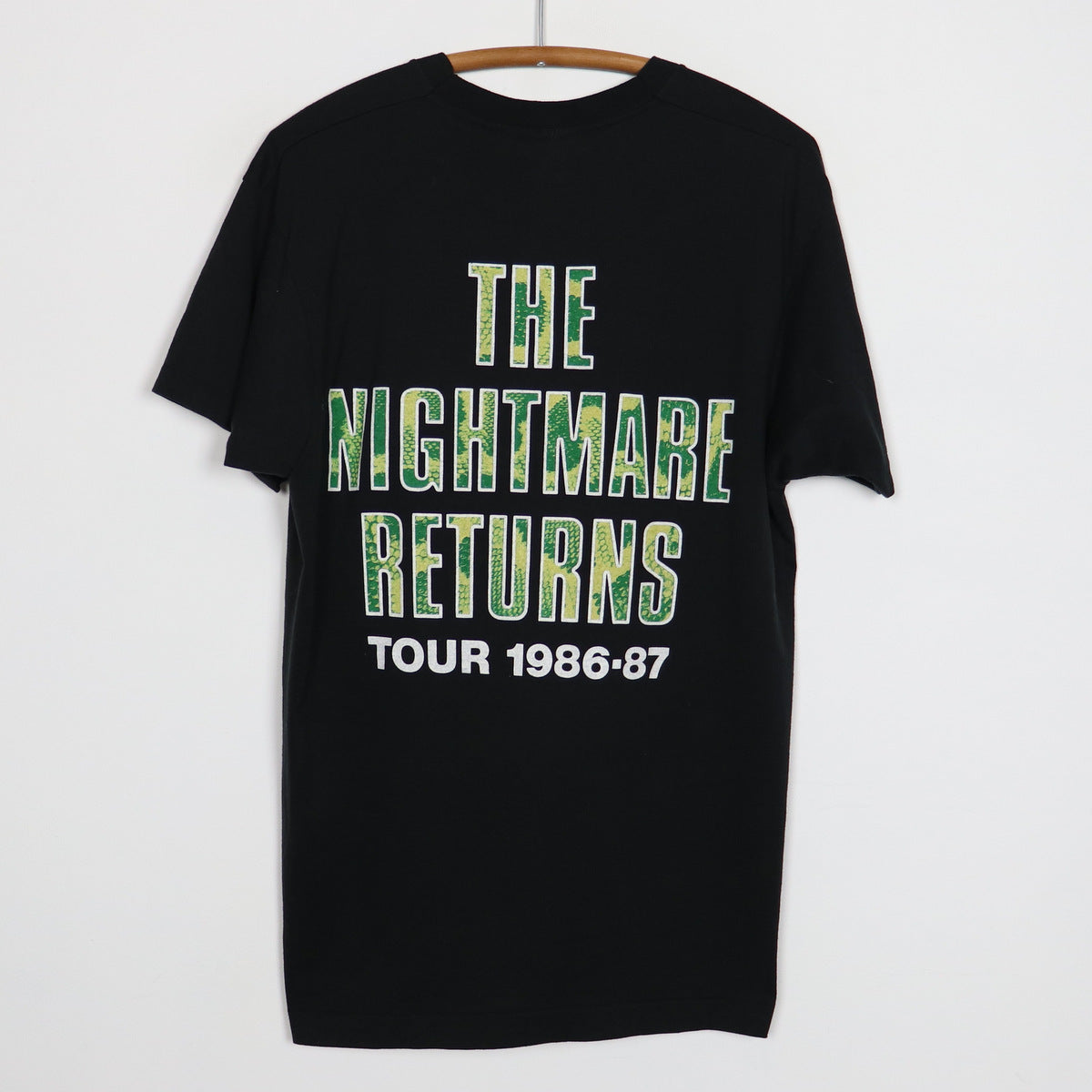 1986 Alice Cooper Constrictor Tour Shirt