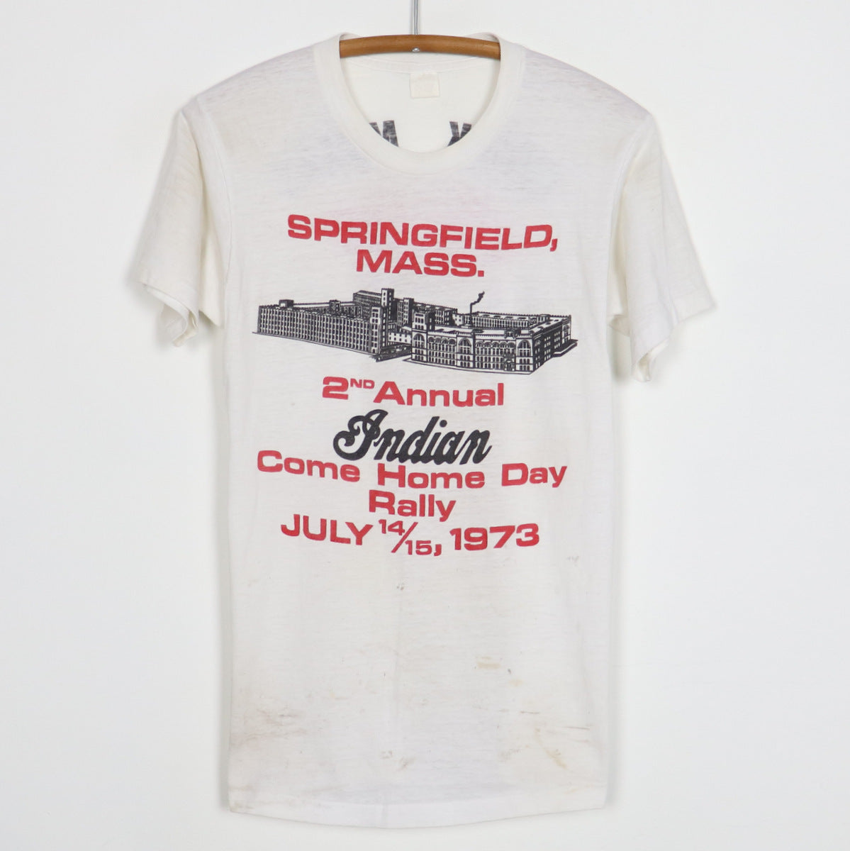 1973 Indian Motorcycles 2nd Annual Rally Shirt