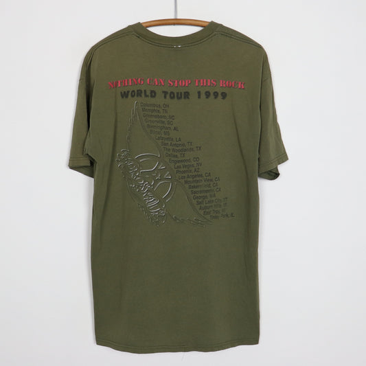 1999 Aerosmith Nothing Can Stop This Rock Tour Shirt