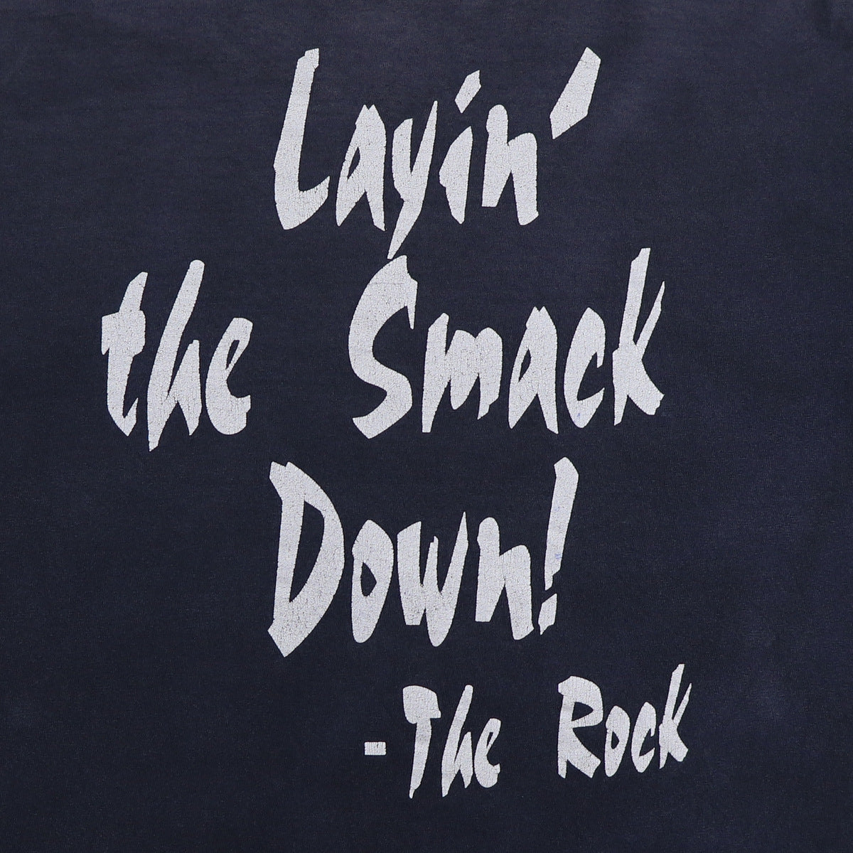 1998 The Rock Layin' The Smack Down WWF Shirt