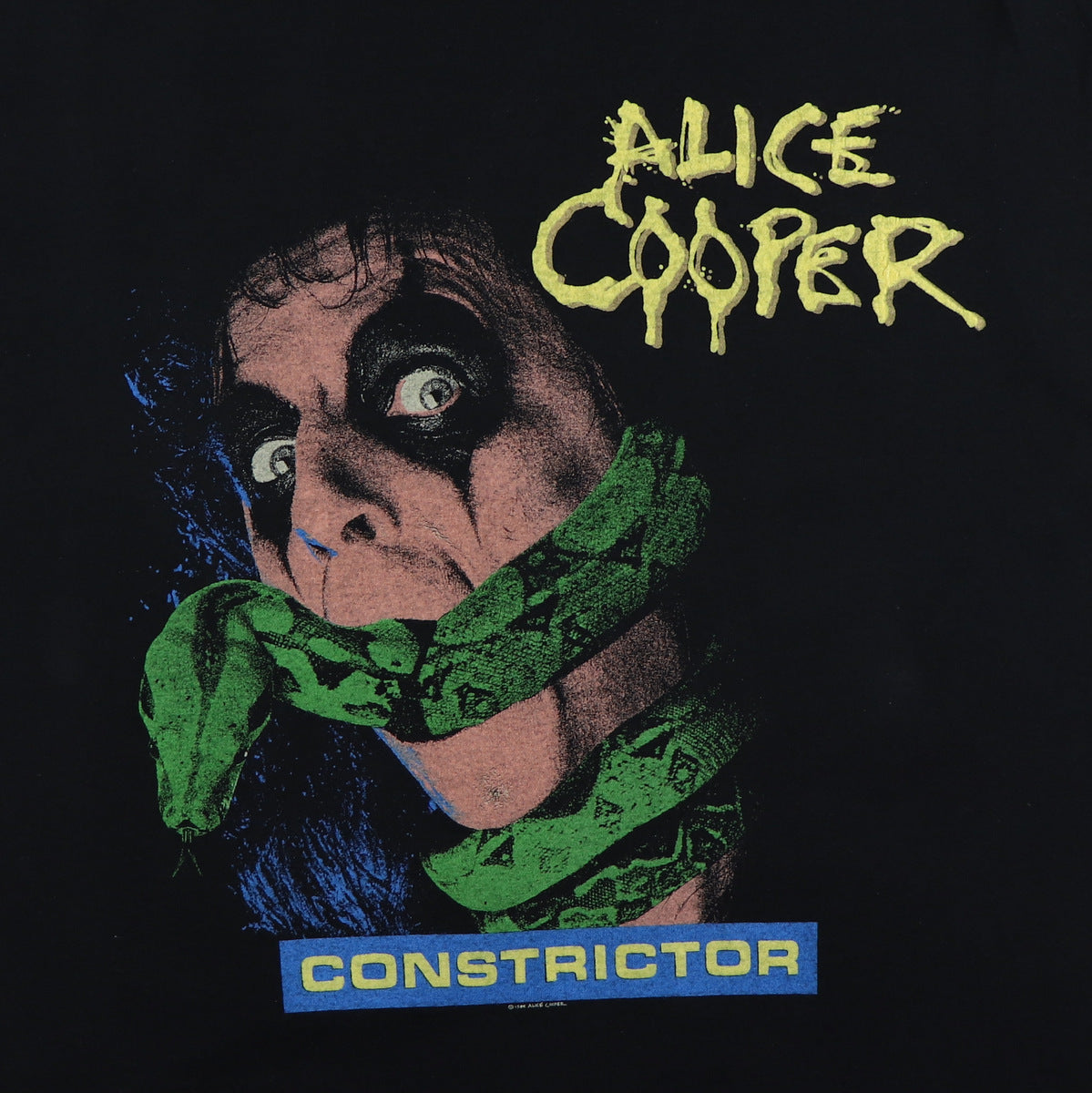 1986 Alice Cooper Constrictor Tour Shirt