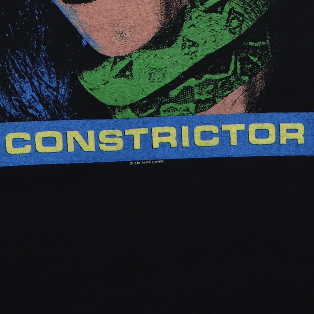 1986 Alice Cooper Constrictor Tour Shirt