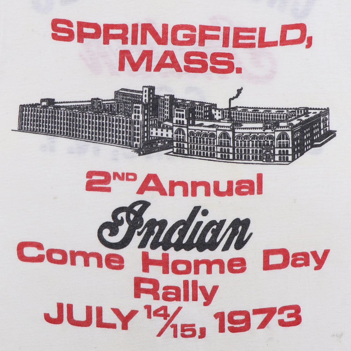 1973 Indian Motorcycles 2nd Annual Rally Shirt