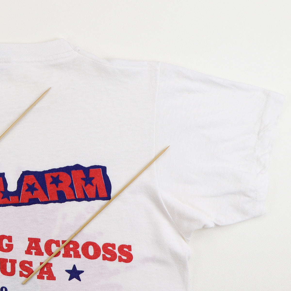 1983 The Alarm Marching Across The USA Tour Shirt