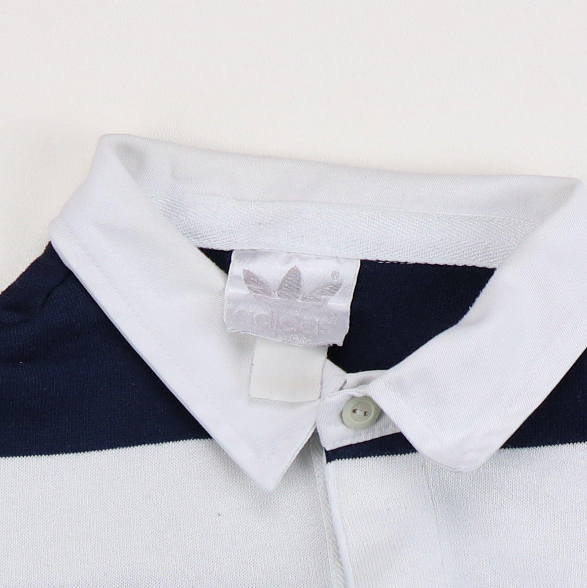 1980s Dallas Mavericks Adidas Striped Collard Shirt