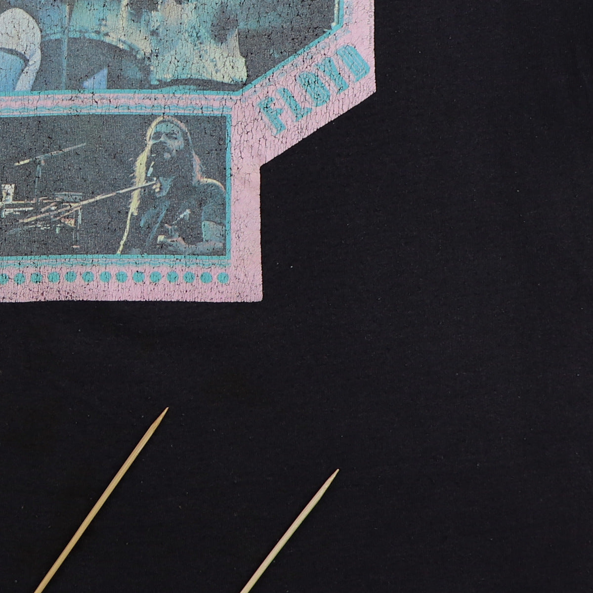 1970s Pink Floyd Iron On Graphic Shirt