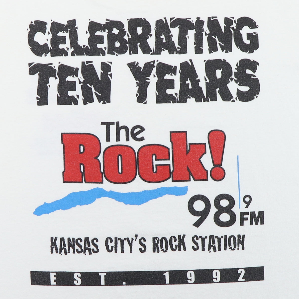 2002 98.9 The Rock Rockfest Decade Of Decadence Concert Shirt