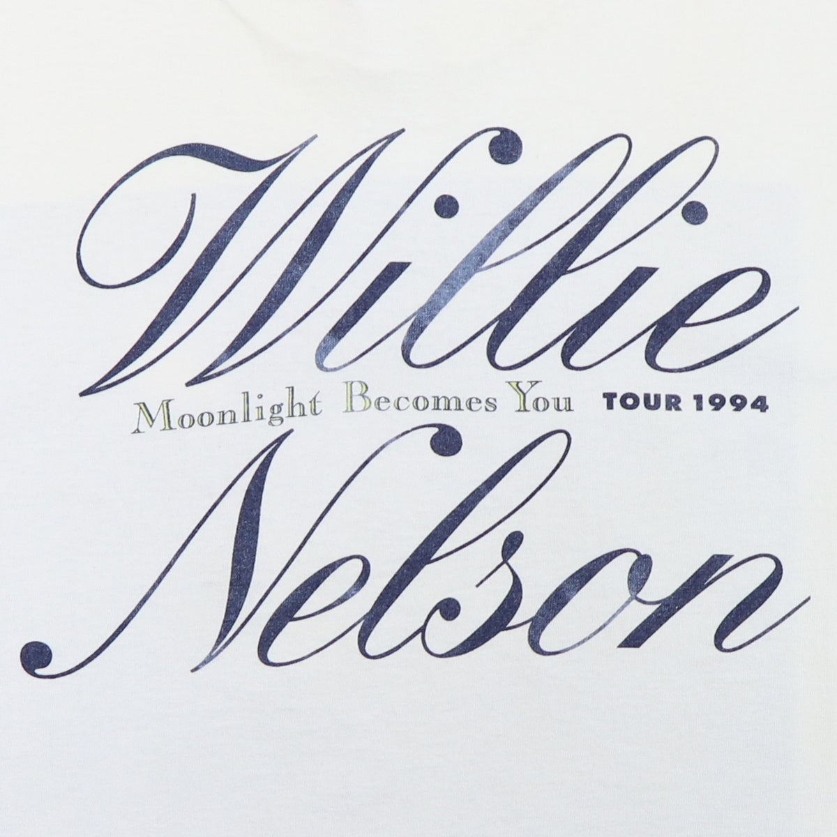 1994 Willie Nelson Moonlight Becomes You Tour Shirt