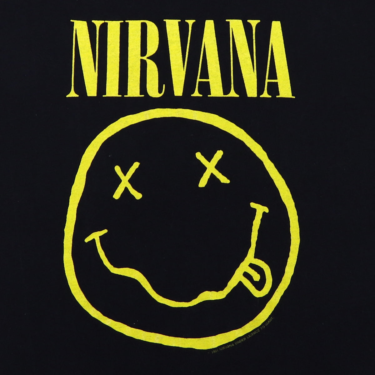 1991 Nirvana Smiley Shirt
