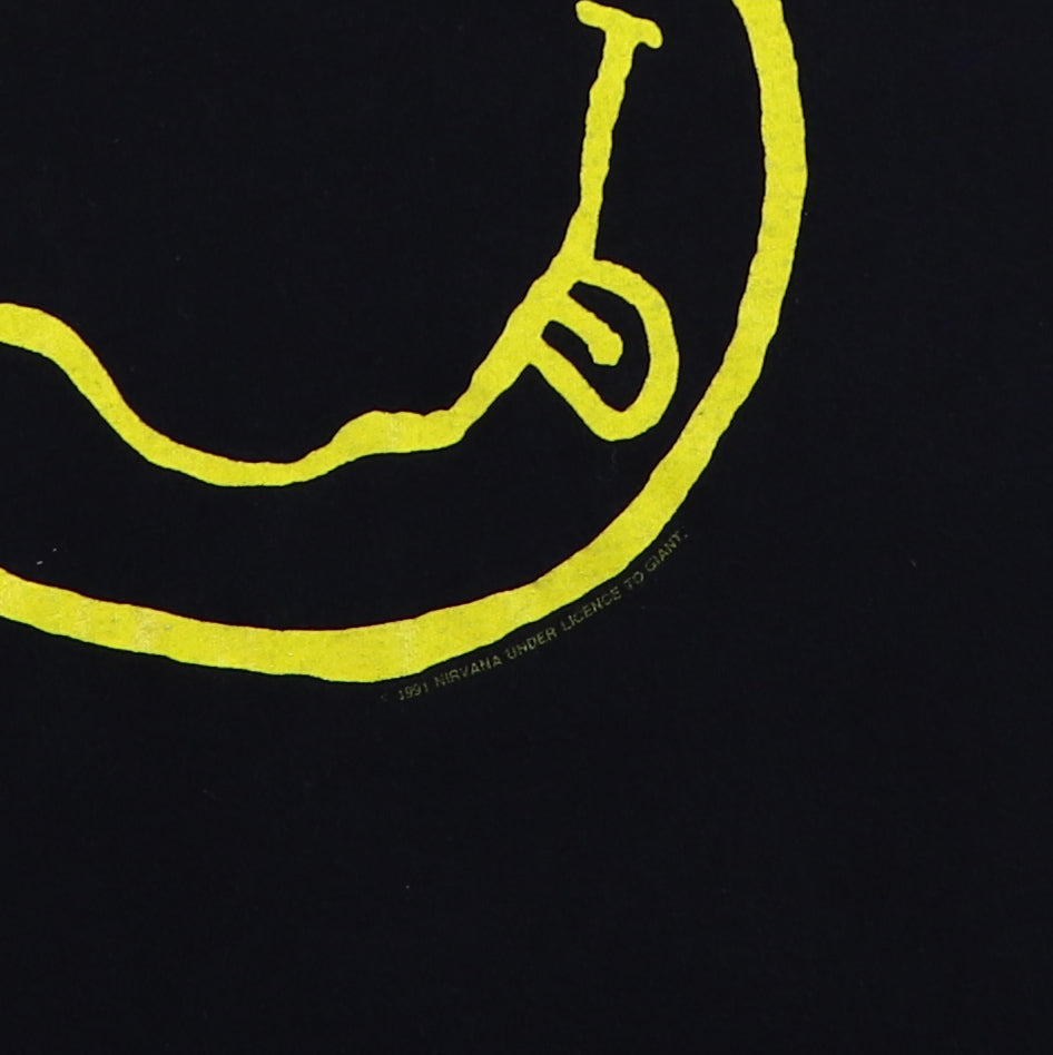 1991 Nirvana Smiley Shirt