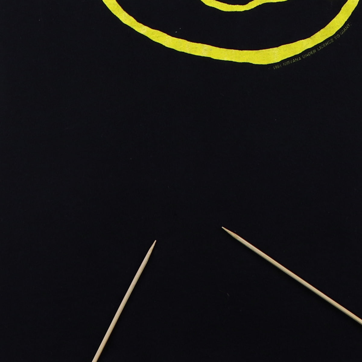 1991 Nirvana Smiley Shirt