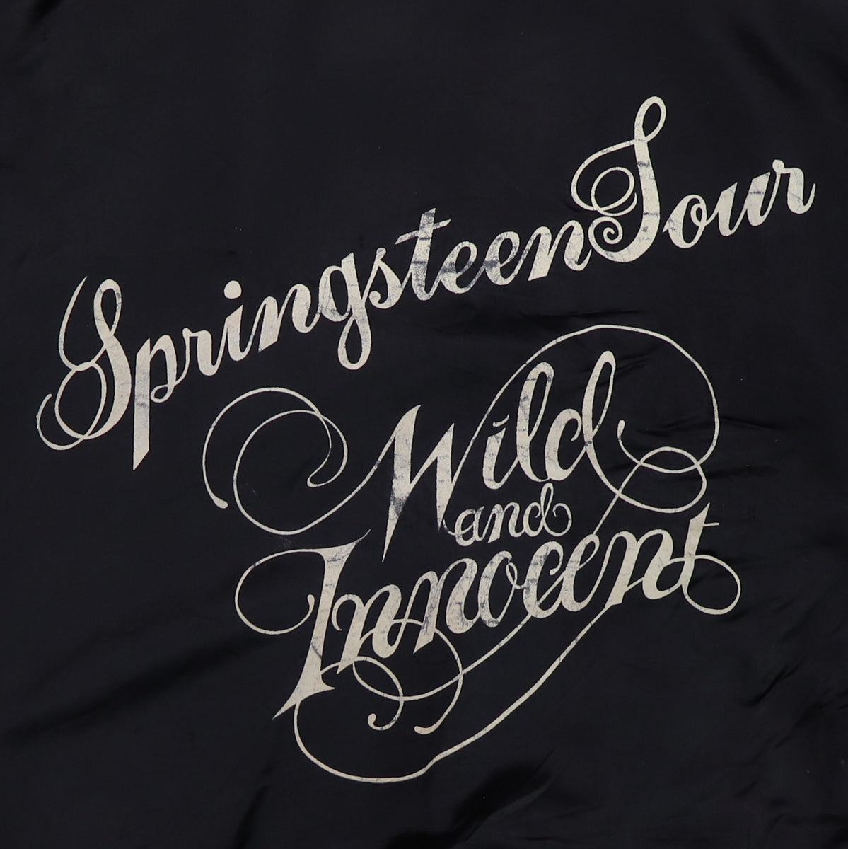 1973 Bruce Springsteen Wild And Innocent Tour Jacket