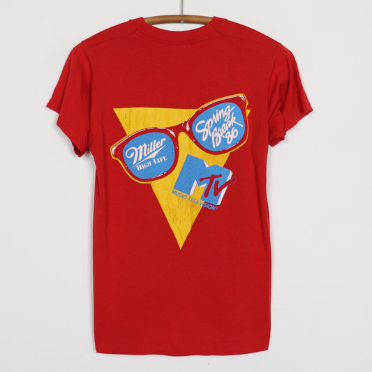 1980s MTV Music Television Miller High Life Spring Break Shirt