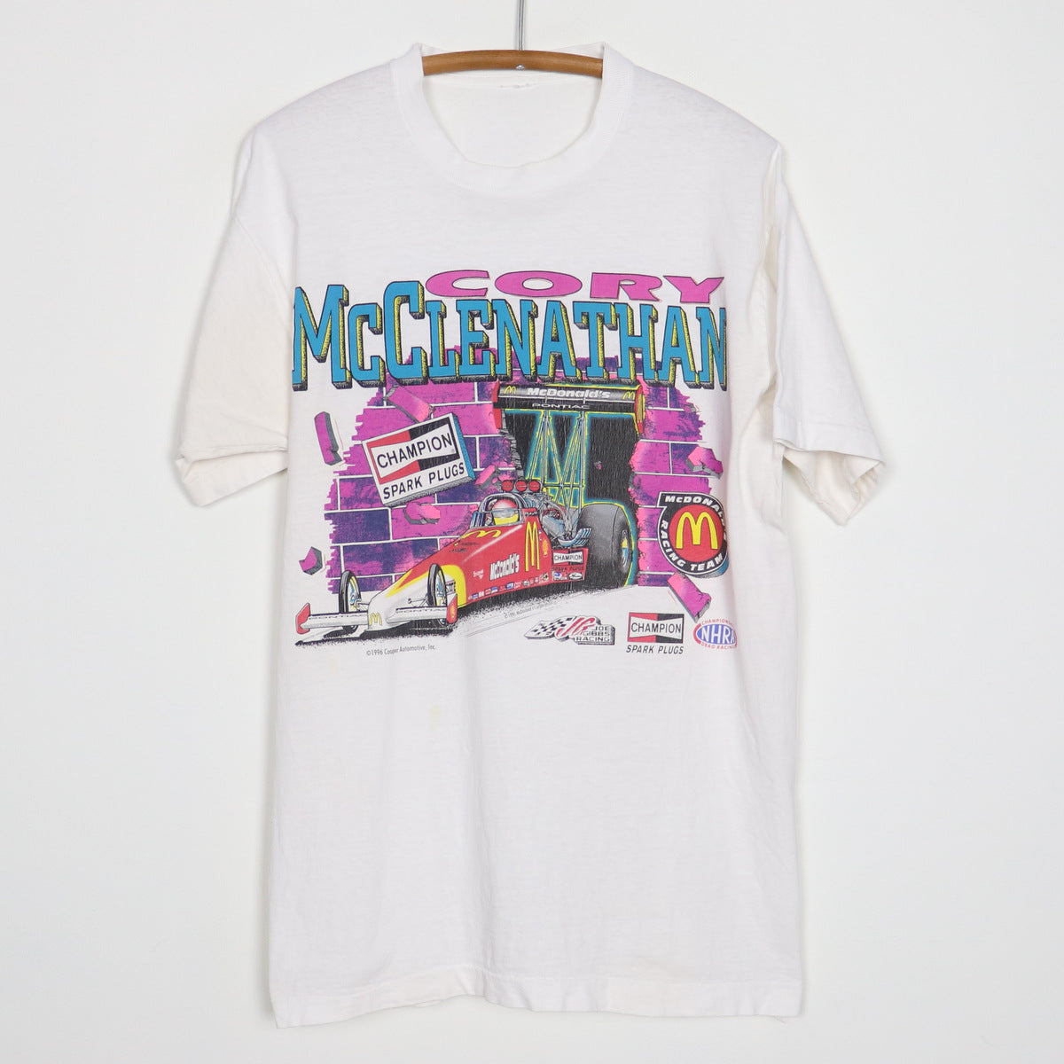 1996 Cory McClenathan Drag Racing Shirt