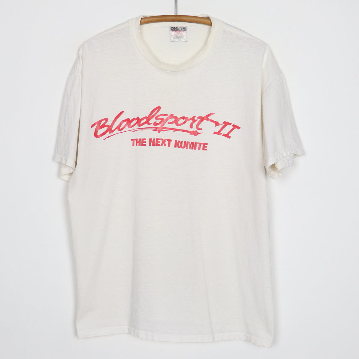 1996 Bloodsport 2 The Next Kumite Movie Promo Shirt