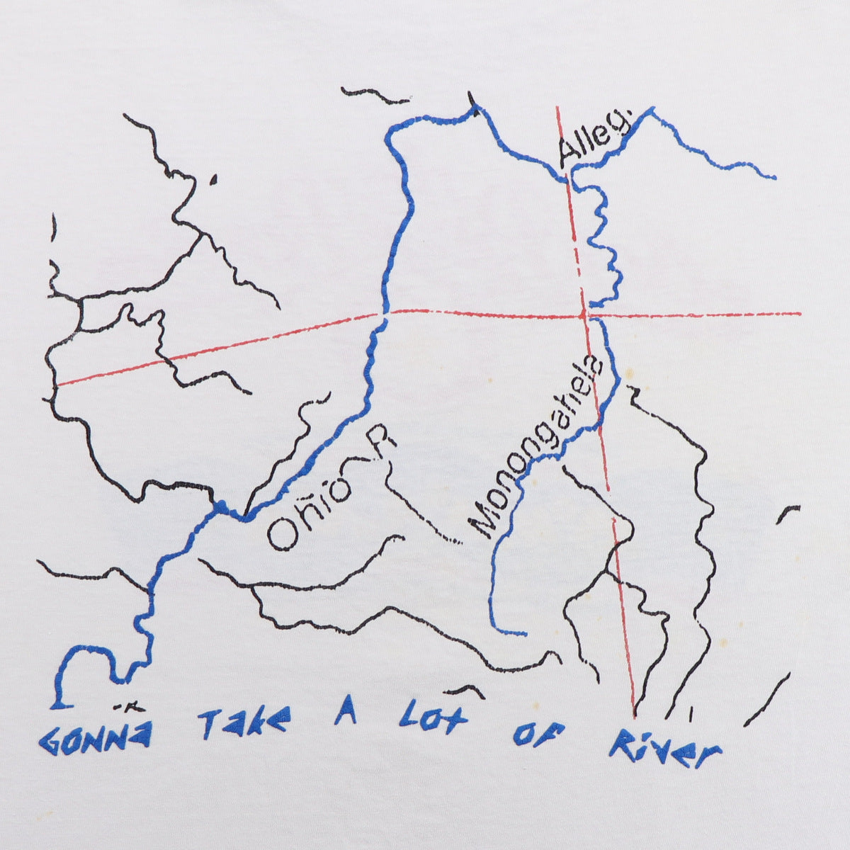 1988 Oak Ridge Boys Monongahela tour Shirt