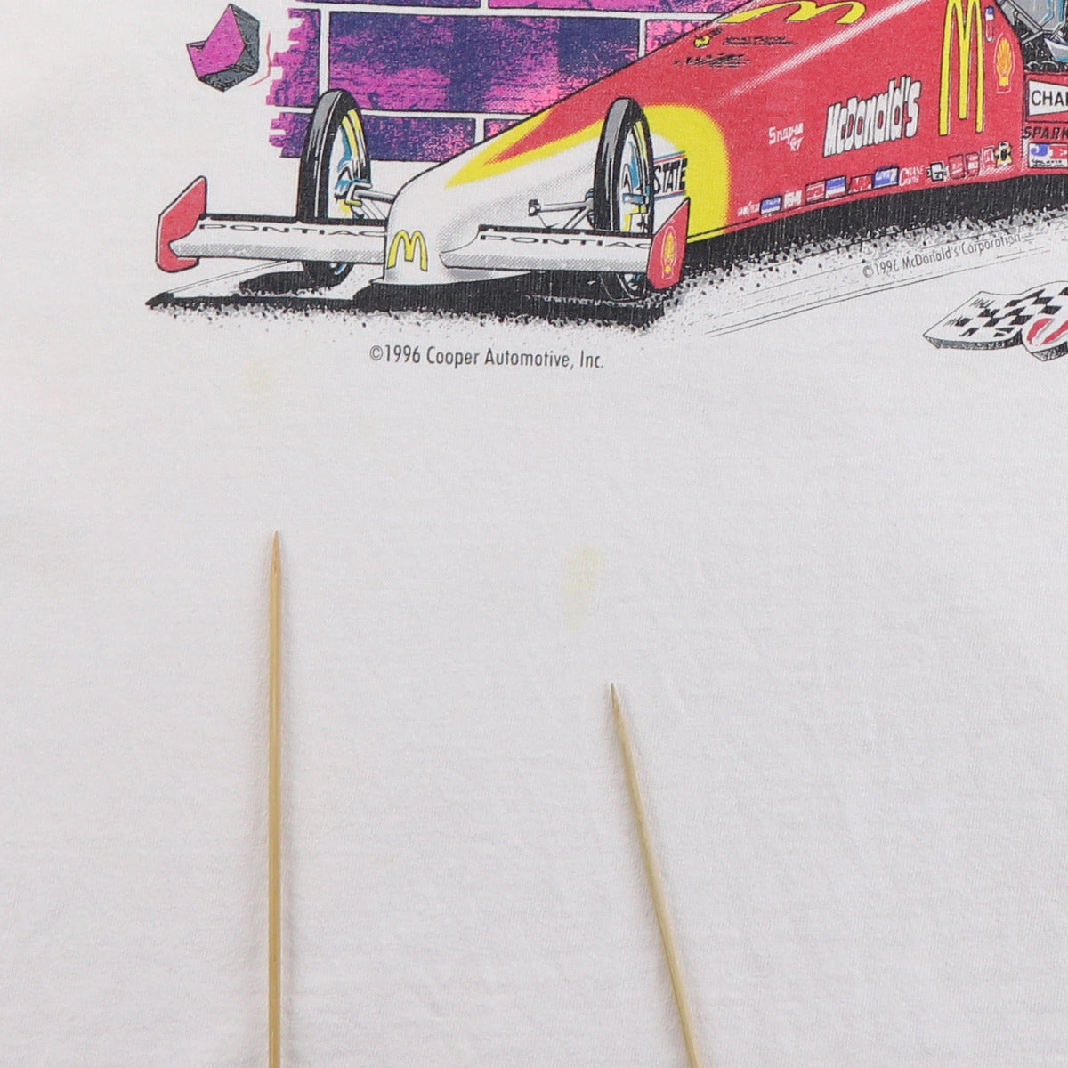 1996 Cory McClenathan Drag Racing Shirt