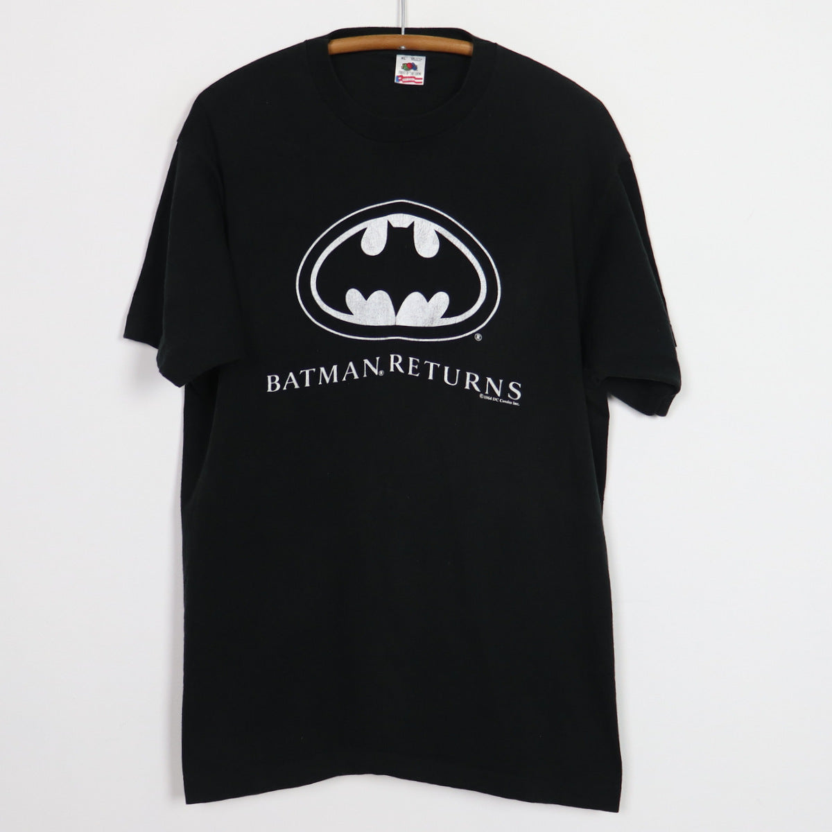 1992 Batman Returns DC Comics Movie Promo Shirt