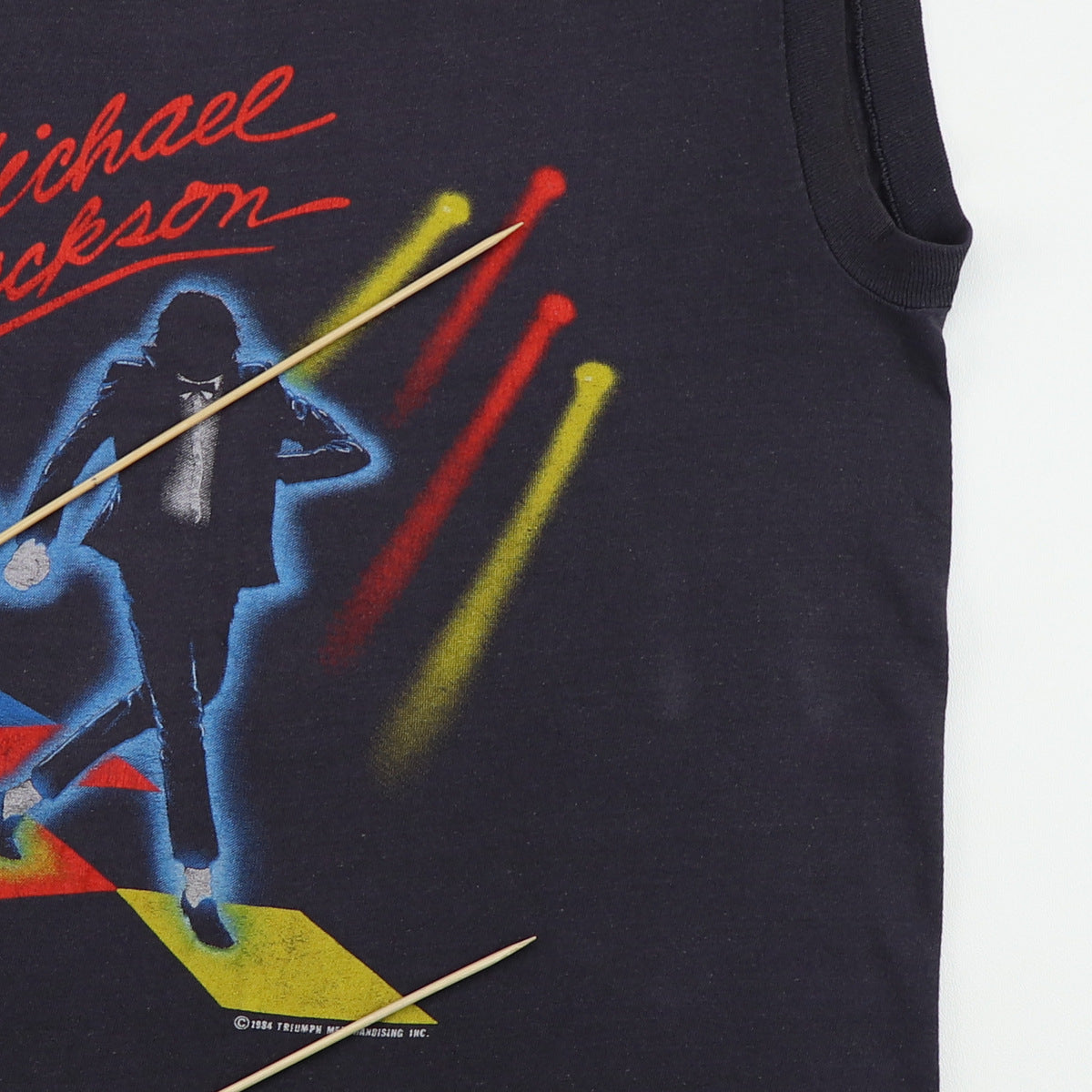 1984 Michael Jackson Victory Tour Sleeveless Shirt