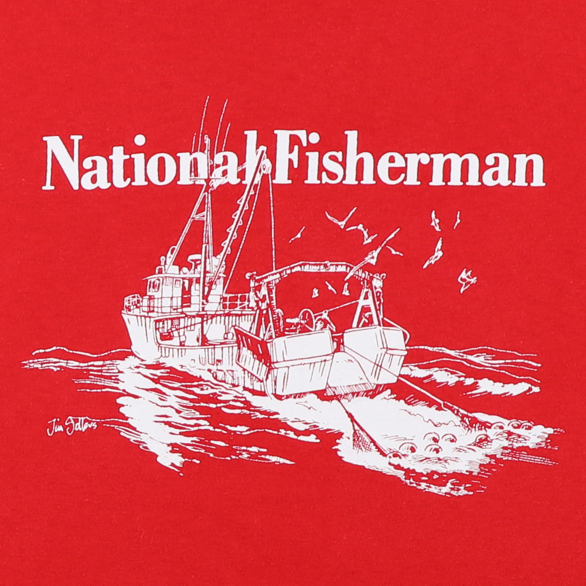 1980s National Fisherman Shirt