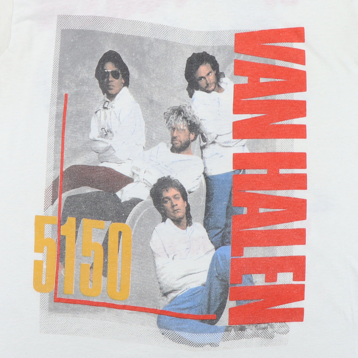1986 Van Halen 5150 North American Tour Shirt