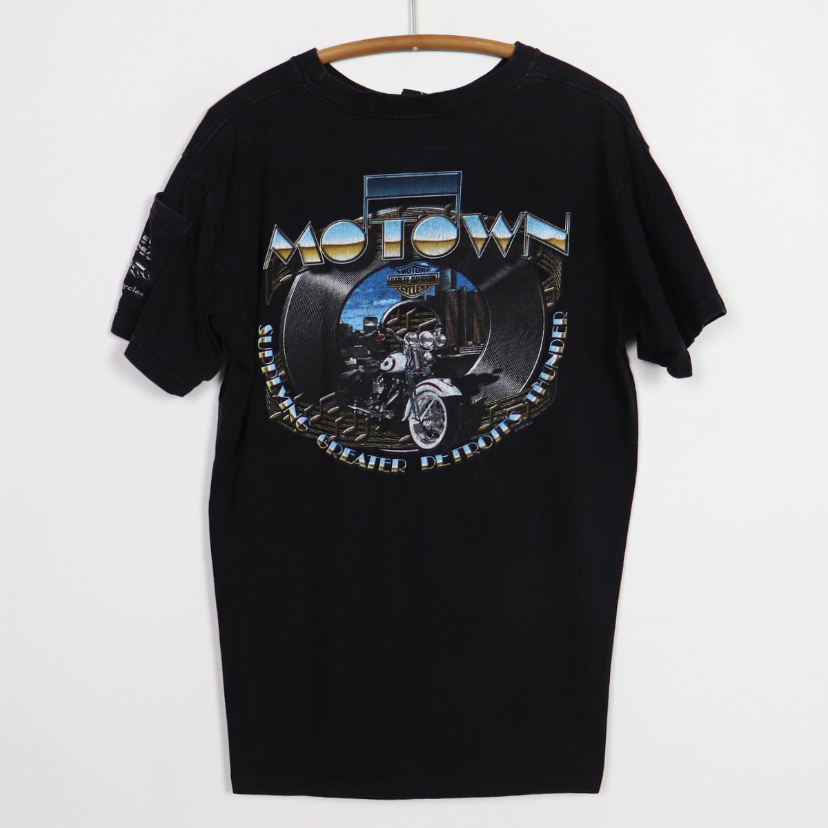 1999 Harley Davidson Motown Detroit Shirt